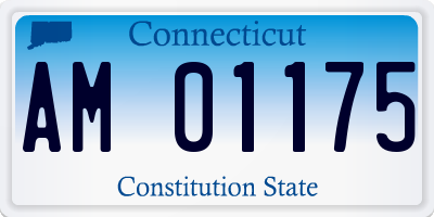 CT license plate AM01175