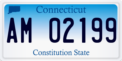 CT license plate AM02199