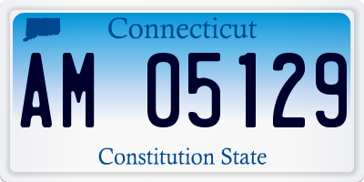 CT license plate AM05129