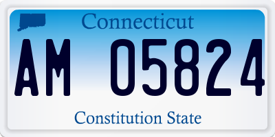 CT license plate AM05824