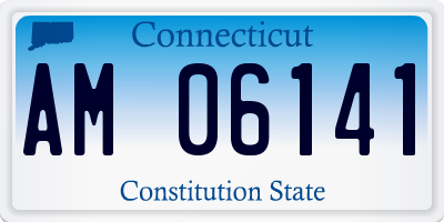 CT license plate AM06141