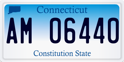 CT license plate AM06440