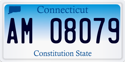 CT license plate AM08079