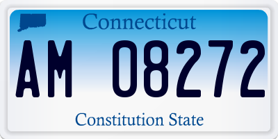 CT license plate AM08272
