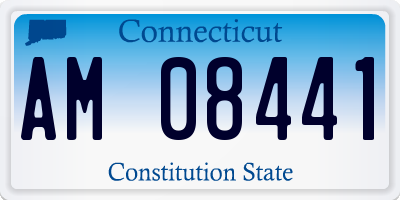 CT license plate AM08441