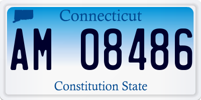 CT license plate AM08486