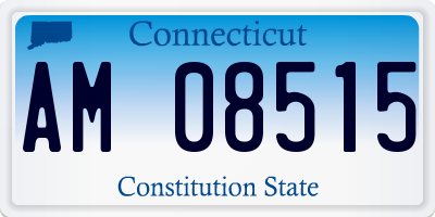 CT license plate AM08515