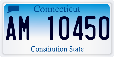 CT license plate AM10450