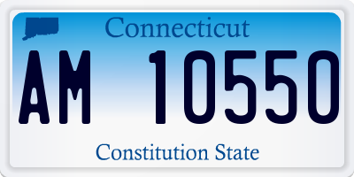 CT license plate AM10550
