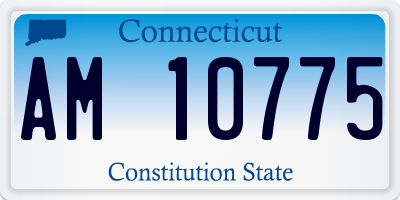 CT license plate AM10775