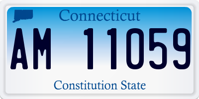CT license plate AM11059