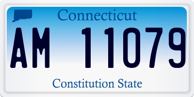 CT license plate AM11079