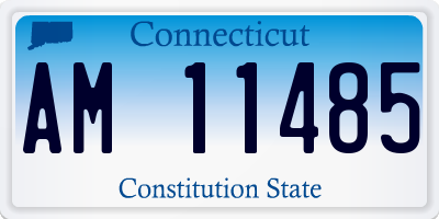 CT license plate AM11485