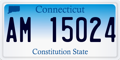 CT license plate AM15024