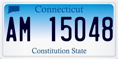 CT license plate AM15048