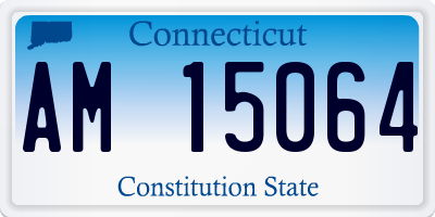 CT license plate AM15064