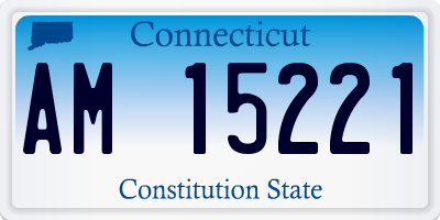 CT license plate AM15221