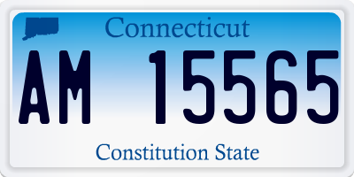 CT license plate AM15565