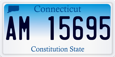 CT license plate AM15695