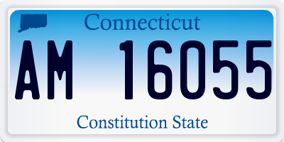 CT license plate AM16055