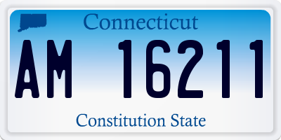 CT license plate AM16211