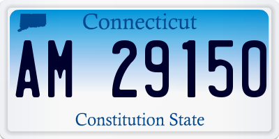 CT license plate AM29150