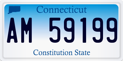 CT license plate AM59199