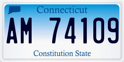 CT license plate AM74109