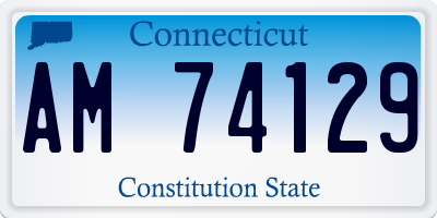 CT license plate AM74129