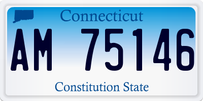 CT license plate AM75146