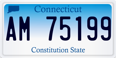 CT license plate AM75199