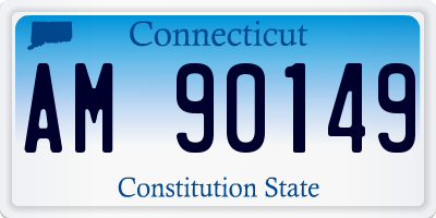 CT license plate AM90149
