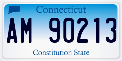 CT license plate AM90213