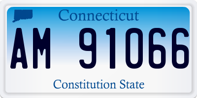 CT license plate AM91066