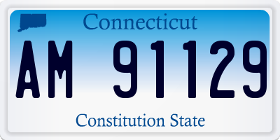 CT license plate AM91129