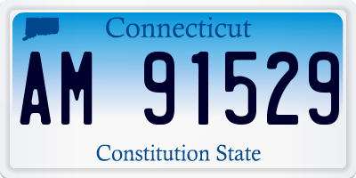 CT license plate AM91529
