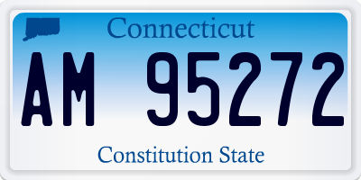 CT license plate AM95272