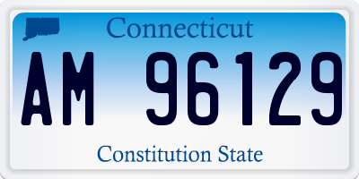 CT license plate AM96129