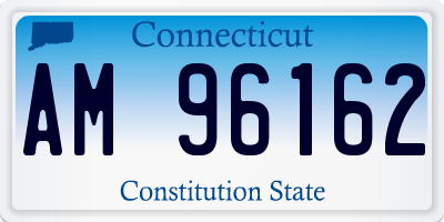 CT license plate AM96162