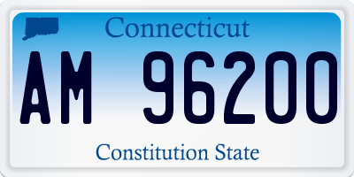 CT license plate AM96200