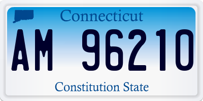 CT license plate AM96210