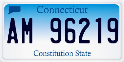 CT license plate AM96219