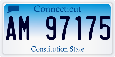 CT license plate AM97175