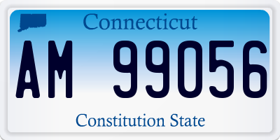 CT license plate AM99056