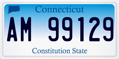 CT license plate AM99129