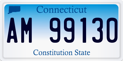 CT license plate AM99130