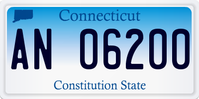 CT license plate AN06200