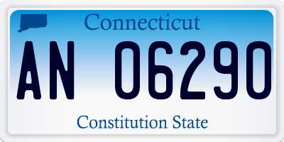 CT license plate AN06290