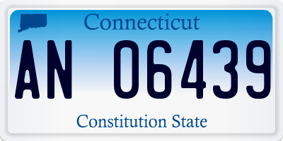 CT license plate AN06439