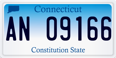 CT license plate AN09166